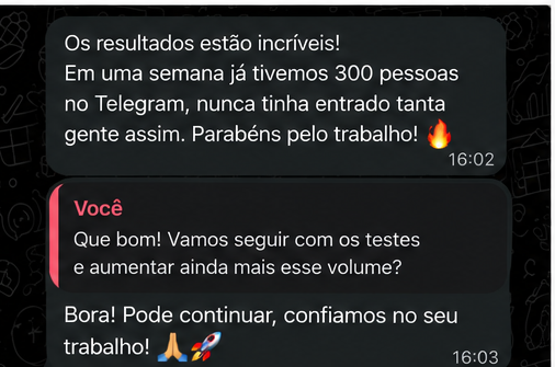 Print de depoimento de cliente 4