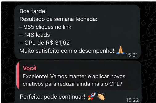 Print de depoimento de cliente 6