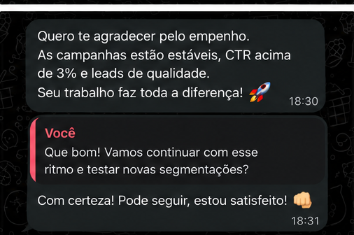 Print de depoimento de cliente 8